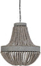 Light & Living Luna Hanglamp - Oud Wit - Ø51x63cm
