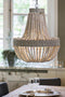 Light & Living Luna Hanglamp - Oud Wit - Ø51x63cm