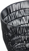 Light&living Mand S/2 Ø33x24+Ø41x42 cm MATTN rotan mat zwart