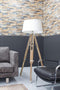 Light & Living MATISSE Vloerlamp 86,5-160 cm hout naturel