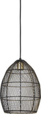 Light & Living Meya Hanglamp - Zwart/Goud - Ø23cm