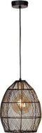Light & Living Meya Hanglamp - Zwart/Goud - Ø23cm