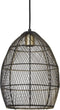 Light & Living Meya Hanglamp - Zwart/Goud - Ø23cm