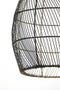 Light & Living Meya Hanglamp - Zwart/Goud - Ø23cm