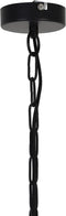 Light & Living Meya Hanglamp - Zwart/Goud - Ø23cm