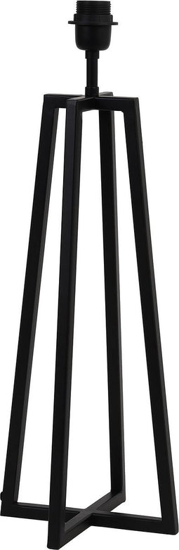 Light & Living Miley Lampvoet - Zwart - 21x21x56 cm