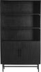 Light & Living Opbergkast Dubaku - Mangohout - 180 x 100cm - Zwart