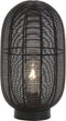 Light & Living Ophra tafellamp - draadlamp - 40 cm hoog - E27 - zwart