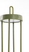 Light&living - Oplaadbare Tafellamp - voor binnen en buiten - LED-Ø13x50 cm - ISALO - olijf groen