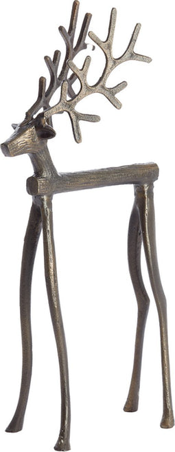 Light&living Ornament 20,5x13x47 cm REINDEER donker brons