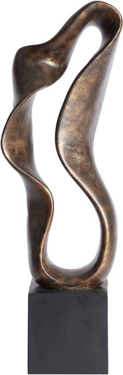 Light&living Ornament 21,5x15x69,5 cm NAJAC antiek brons+zwart