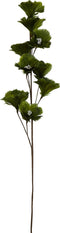 Light&living Ornament 9 bloemen 25x110 cm FLOWER olijf groen