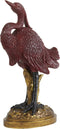 Light & Living - Ornament CRANE - 21.5x12x40cm - Rood