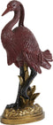 Light & Living - Ornament CRANE - 27x13.5x51.5cm - Rood