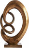 Light & Living Ornament Eddy - Antiek Brons - 20x20x34cm - Modern - Kerst cadeau - Kerst cadeautjes - Cadeau vrouw - Cadeau man - Cadeau voor haar - Cadeau voor hem - Kerstcadeau - Kerst kado - Kado man - Kado vrouw