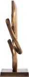 Light & Living Ornament Eddy - Antiek Brons - 20x20x34cm - Modern - Kerst cadeau - Kerst cadeautjes - Cadeau vrouw - Cadeau man - Cadeau voor haar - Cadeau voor hem - Kerstcadeau - Kerst kado - Kado man - Kado vrouw