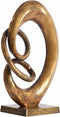 Light & Living Ornament Eddy - Antiek Brons - 20x20x34cm - Modern - Kerst cadeau - Kerst cadeautjes - Cadeau vrouw - Cadeau man - Cadeau voor haar - Cadeau voor hem - Kerstcadeau - Kerst kado - Kado man - Kado vrouw