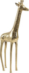 Light & Living - Ornament GIRAFFE - 28x11x63cm - Goud