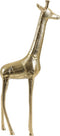 Light & Living - Ornament GIRAFFE - 28x11x63cm - Goud