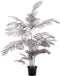 Light&living Ornament in pot 145x135x135 cm PALM metallic grijs