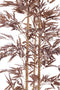 Light&living Ornament in pot 152x90x152 cm BAMBOO metallic donker brons