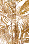 Light&living Ornament in pot 198x160x198 cm PALM metallic licht goud