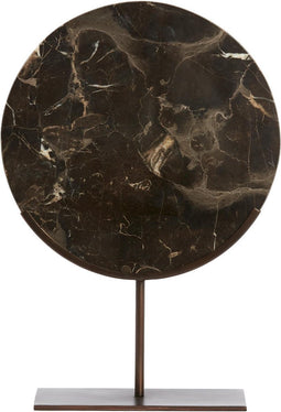 Light & Living Ornament Moreno - Donkerbruin - 35x10x51.5cm - Modern - Kerst cadeau - Kerst cadeautjes - Cadeau vrouw - Cadeau man - Cadeau voor haar - Cadeau voor hem - Kerstcadeau - Kerst kado - Kado man - Kado vrouw