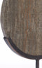 Light&living Ornament op voet 25,5x10x38,5 cm MORENO dnkr bruin travertin