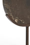 Light&living Ornament op voet 25,5x10x38,5 cm MORENO donker bruin marmer