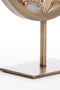 Light&living Ornament op voet 25x10x35 cm GOUYA geel agaat+antiek brons