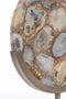 Light&living Ornament op voet 25x10x35 cm GOUYA geel agaat+antiek brons