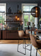 Light & Living Ornament op voet 25x11x35 cm GOUYA agaat+mat zwart
