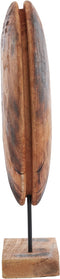 Light&living Ornament op voet 30x10x51 cm BULONGO hout bruin