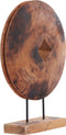 Light&living Ornament op voet 30x10x51 cm BULONGO hout bruin