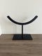Light & Living Ornament op voet 35x12x50 cm GOUYA agaat+mat zwart