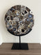 Light & Living Ornament op voet 35x12x50 cm GOUYA agaat+mat zwart