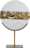 Light & Living Ornament op voet 35x12x50 cm GOUYA marmer+antiek brons