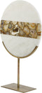Light & Living Ornament op voet 35x12x50 cm GOUYA marmer+antiek brons