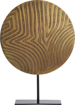 Light&living Ornament op voet 40x10x56 cm ZAHINA antiek brons+mat zwart