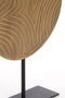 Light&living Ornament op voet 40x10x56 cm ZAHINA antiek brons+mat zwart