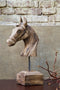 Light & Living Ornament op voet Horse - Hout - 25x14x48cm - Landelijk - Kerst cadeau - Kerst cadeautjes - Cadeau vrouw - Cadeau man - Cadeau voor haar - Cadeau voor hem - Kerstcadeau - Kerst kado - Kado man - Kado vrouw
