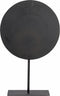 Light & Living Ornament op voet Lasim - Zwart - 35x10x56cm - Modern,Luxe - Kerst cadeau - Kerst cadeautjes - Cadeau vrouw - Cadeau man - Cadeau voor haar - Cadeau voor hem - Kerstcadeau - Kerst kado - Kado man - Kado vrouw