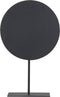 Light & Living Ornament op voet Lasim - Zwart - 35x10x56cm - Modern,Luxe - Kerst cadeau - Kerst cadeautjes - Cadeau vrouw - Cadeau man - Cadeau voor haar - Cadeau voor hem - Kerstcadeau - Kerst kado - Kado man - Kado vrouw