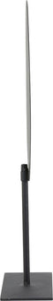 Light & Living Ornament op voet Lasim - Zwart - 35x10x56cm - Modern,Luxe - Kerst cadeau - Kerst cadeautjes - Cadeau vrouw - Cadeau man - Cadeau voor haar - Cadeau voor hem - Kerstcadeau - Kerst kado - Kado man - Kado vrouw