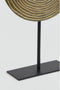 Light & Living Ornament op voet Rawas - Antiek Brons/Zwart - 35x10x56cm - Luxe - Kerst cadeau - Kerst cadeautjes - Cadeau vrouw - Cadeau man - Cadeau voor haar - Cadeau voor hem - Kerstcadeau - Kerst kado - Kado man - Kado vrouw