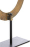 Light & Living Ornament op voet Waiwo - Antiek Brons/Zwart - 25x10x39cm - Luxe