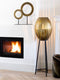 Light & Living Ornament op voet Waiwo - Antiek Brons/Zwart - 25x10x39cm - Luxe