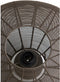 Light & Living Plafondlamp Bahoto - Ø50cm - Mat Donkerbruin
