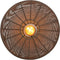 Light & Living Plafondlamp Bahoto - Ø50cm - Mat Donkerbruin