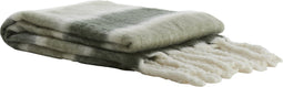 Light&living Plaid 170x130 cm GUADA licht groen+donker groen